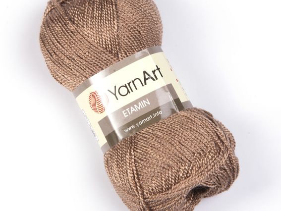 Etamin Yarn Art пряжа 447 мокко