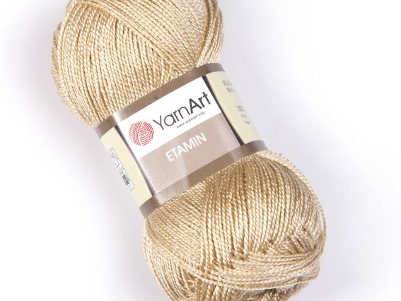 Etamin Yarn Art пряжа 448 беж