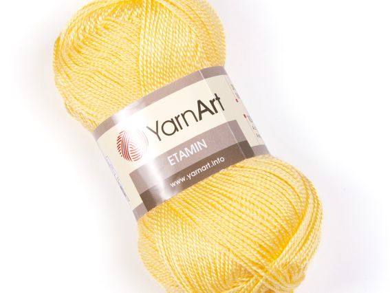 Etamin Yarn Art пряжа 461 жовтий