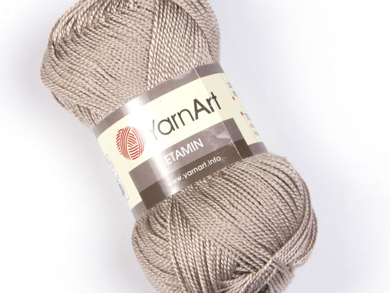 Etamin Yarn Art пряжа 463 кавовий