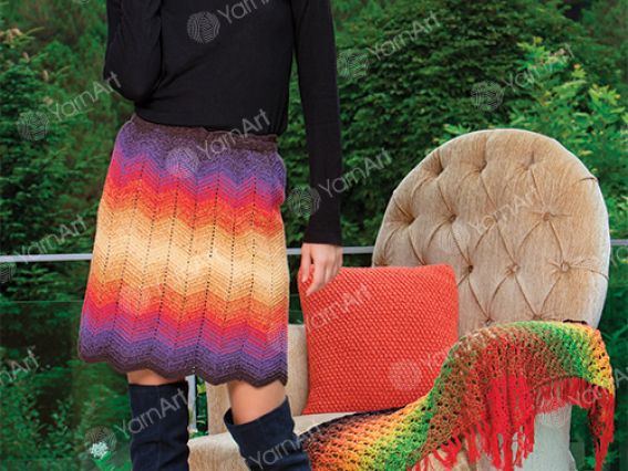 Нитки для вязания Flowers YarnArt Фловерс Ярнарт