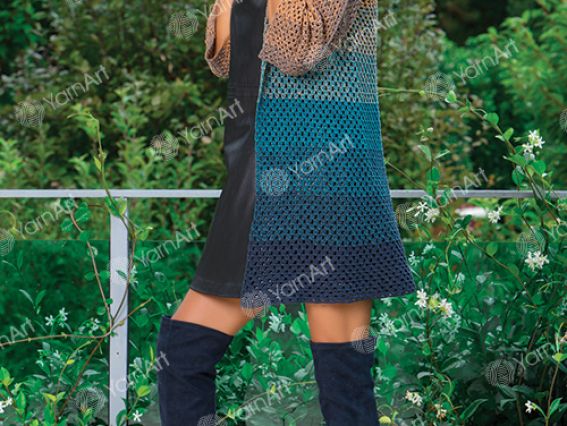 Пряжа Ярнарт Арт Розгарден нитки для в'язання YarnArt Rosegarden