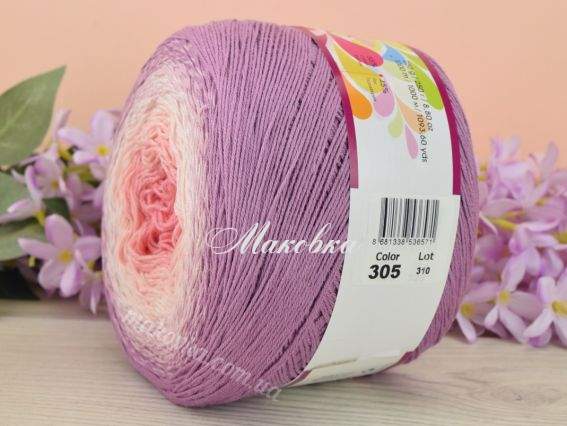 305 пастельний бузковий-рожевий