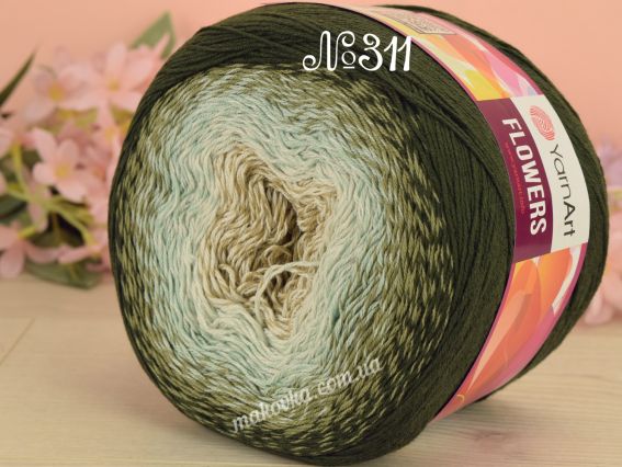 311 хакі-блакитний-молоко-беж