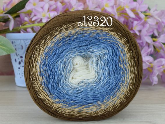 320 коричневий-кавовий-джинс-молочний