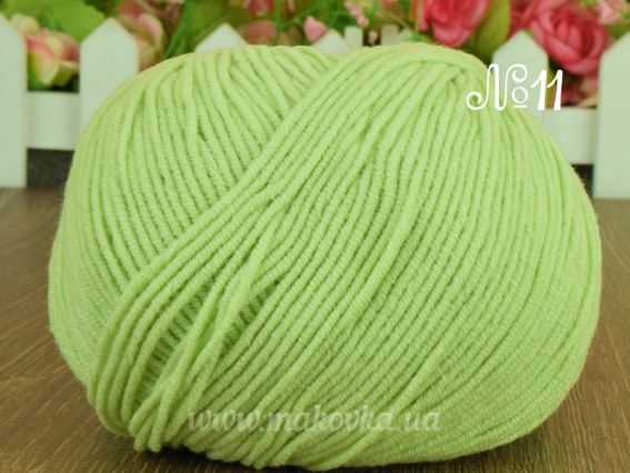 11 зелений світлий