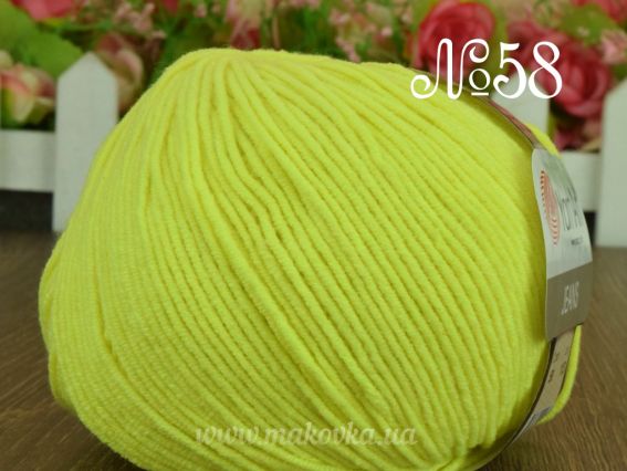 58 жовтий неон