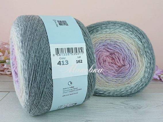 413 сірий-мол-беж-бузковий-рожевий