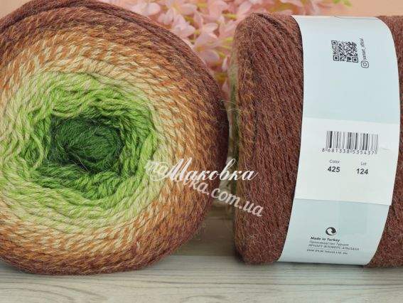 425 коричневі-зелені