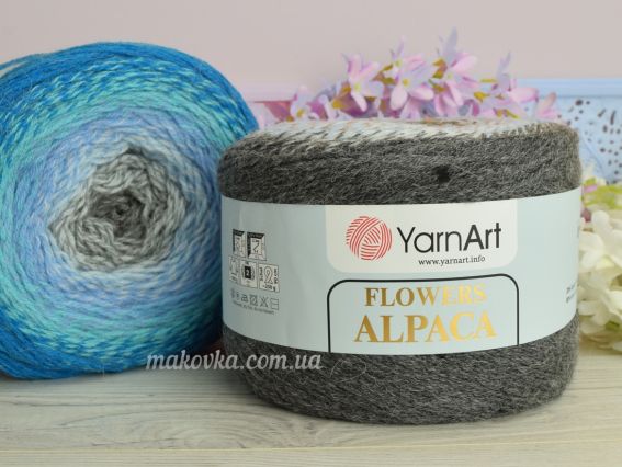 Пряжа Фловерс Альпака ярнарт Flowers Alpaca YarnArt для в'язання