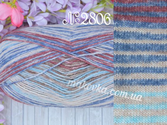 2806 беж.-джинс.-бордо-блакитний-св.коричневий