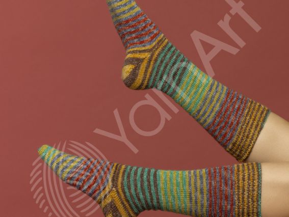 Фактура пряжи Socks Himalaya