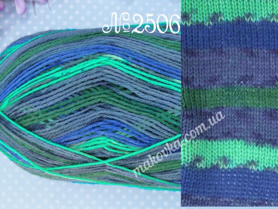 2506 сірий-зелений-салат-джинс