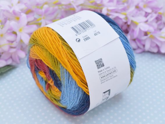 2905 гірчічний-сині-св.зелений-теракот