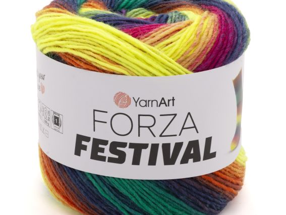 2917 яскраво жовт-зел-помар-фіолет-фуксія