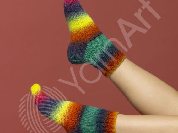 Пряжа шкарпеткова Форза Фестеваль ЯрнАрт Forza Festival Yarn Art шкарпеткова для в'язання