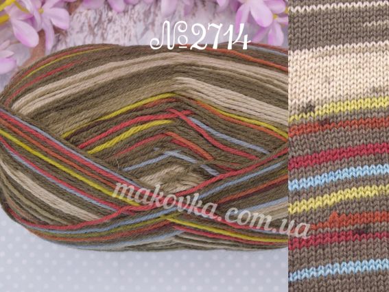 2714 хакі-оливка-джинс-рудочервоні