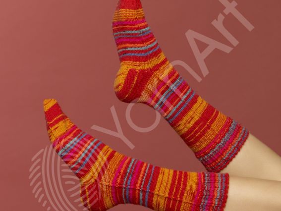 Пряжа шкарпеткова Форза Форевер ЯрнАрт Forza Forever Yarn Art шкарпеткова для в'язання