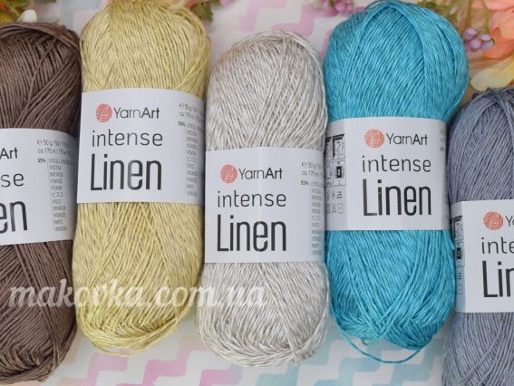 Пряжа Інтенсе Лінен Ярн Арт Intense Linen Yarn Art 