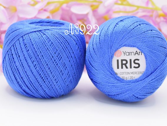 Iris Yarn Art пряжа 922 електрік