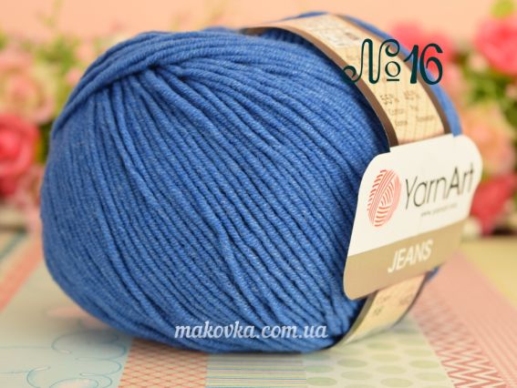 16 синій джинс