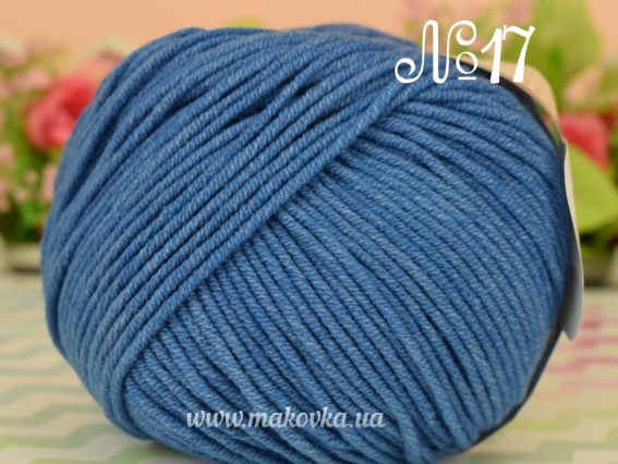 17 синій