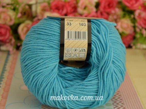 33 бірюзовий (блакитний)