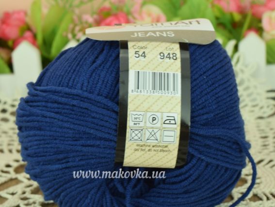 54 темний синій