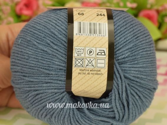 68 сіро-блакитний