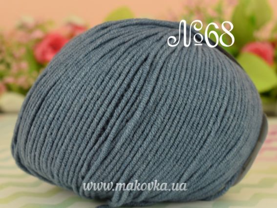 68 сіро-блакитний