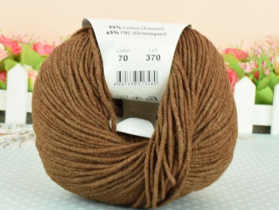 70 тем. коричневий