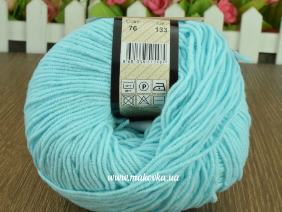76 бірюзовий яскравий 