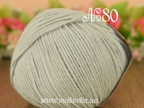 80 сірий блідий 