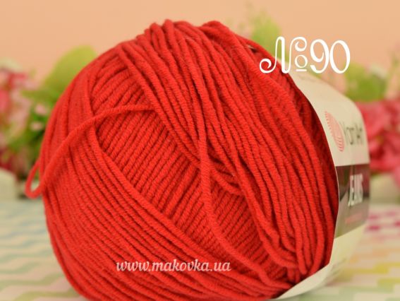 90 червоний