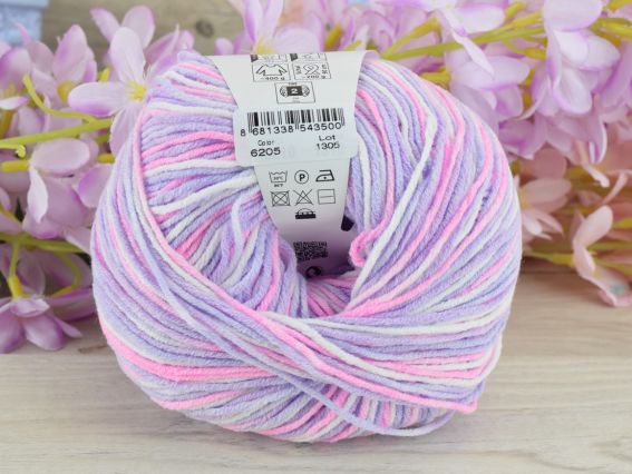 6205 яскраво рожевий-бузковий-білий