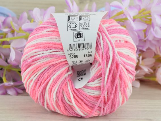 6206 рожевий неон-рожевий-білий