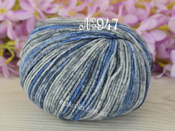 947 сірий-мол-блакитний