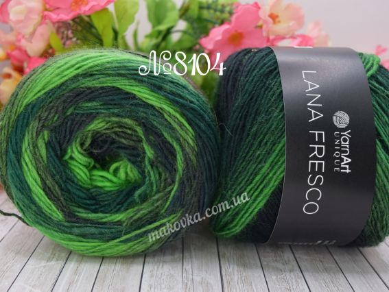 8104 зелені відтінки