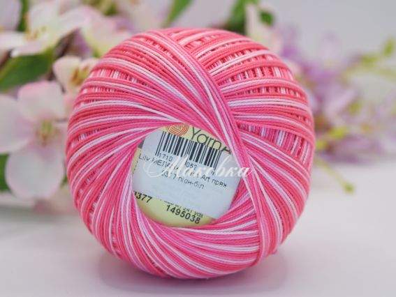 0377 рожева півонія-білий