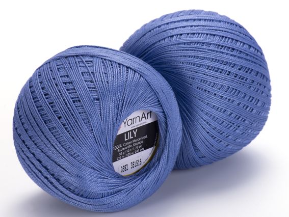 Lily Yarn Art пряжа 0582 ждинс