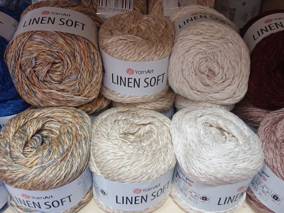 Пряжа Линен софт Ярн Арт Linen Soft Yarn Art 