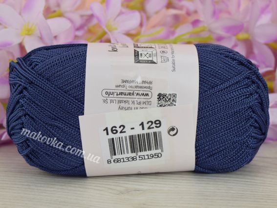 162 темний синій