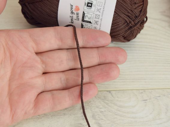 Шнур Macrame Yarn Art для в'язання килимків, панно, сумок та плетіння макраме