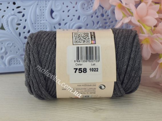 758 темний сірий