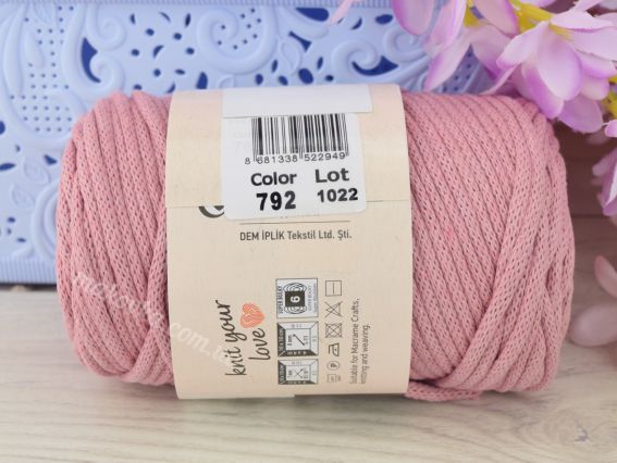 792 запорошений рожевий