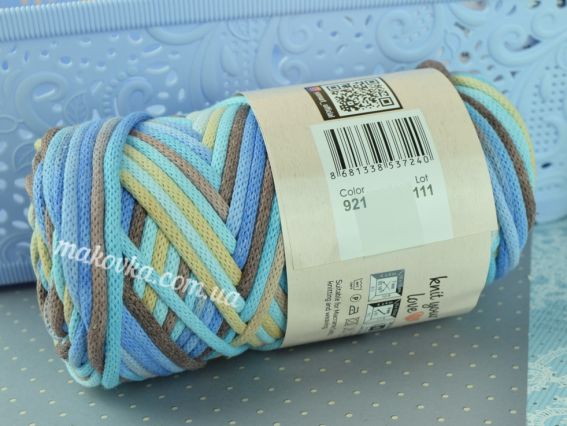 921 бірюзовий-коричневий-беж