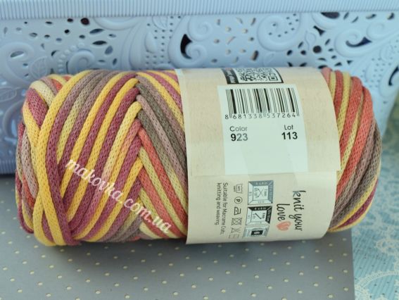 923 бордо-жовтий-коричневий