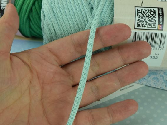 Шнур Macrame Cord 3 мм Yarn Art для в'язання килимків, панно, сумок та плетіння макраме