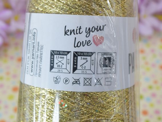 Пряжа люрекс с пайетками Paillettes Yarn Art YarnArt 