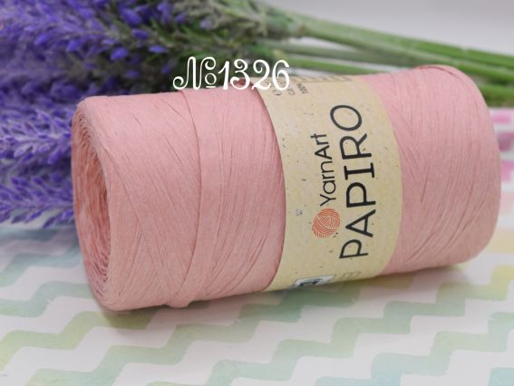 Papiro YarnArt нитки 1326 запорошена троянда